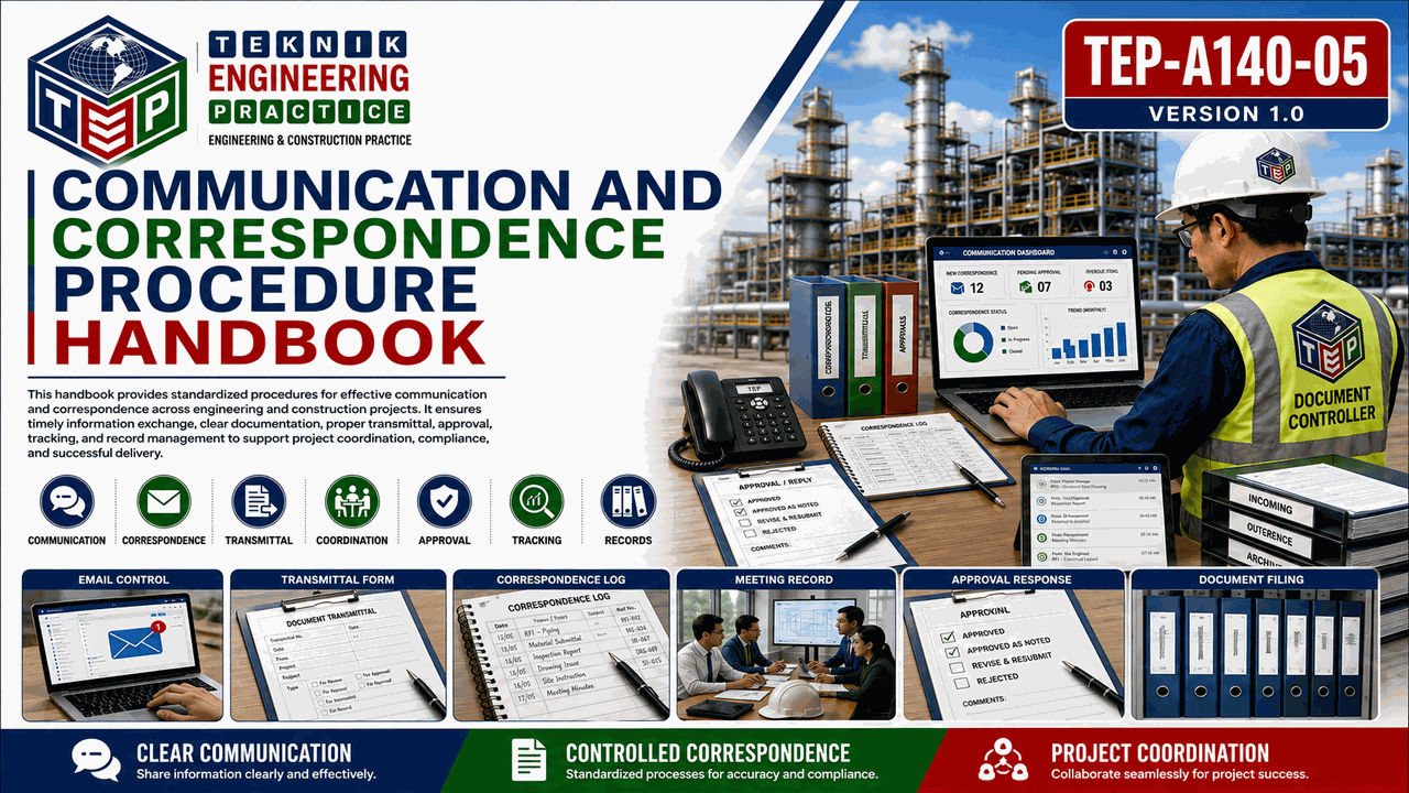 Thumbnail for TEP-A140-05 COMMUNICATION AND CORRESPONDENCE PROCEDURE HANDBOOK VERSION 1.0